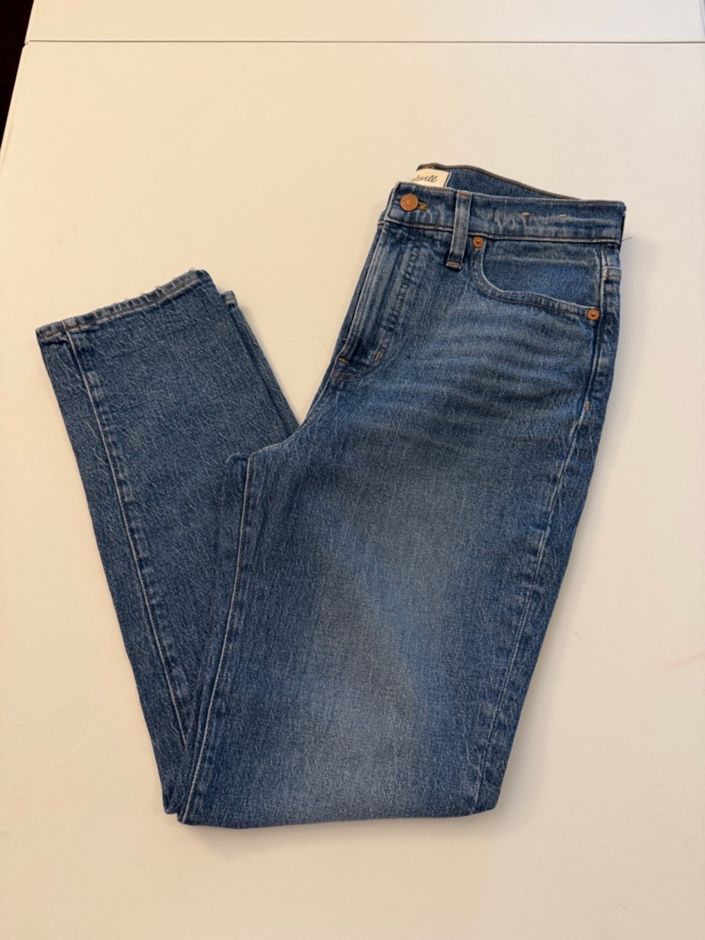 Madewell Classic Mid Wash Jeans